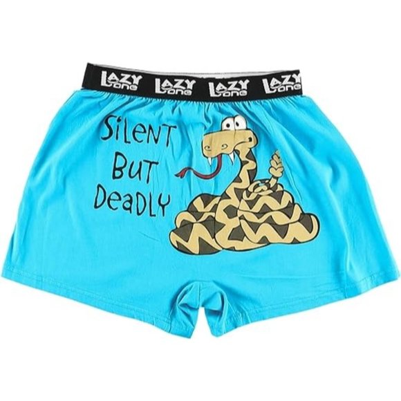Lazy One Funny Animal Boxers, Novelty Boxer Shorts, Humorous Underwear, Gag Gift - Picture 1 of 7